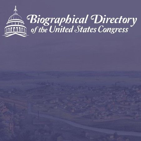 Screenshot of Biographical Directory Webpage