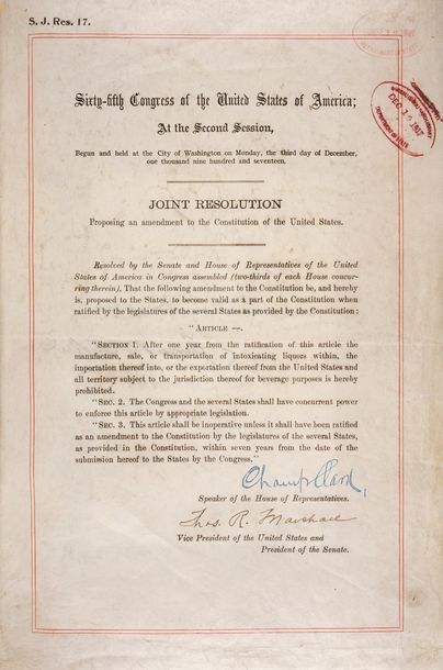 Eighteenth Amendment