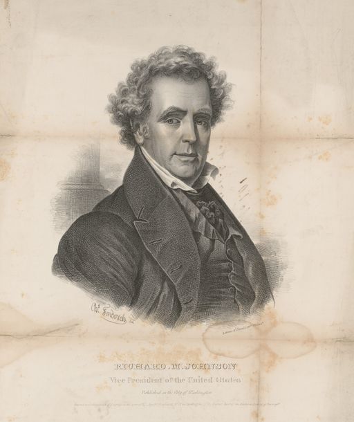 Richard M. Johnson, Vice President of the United States, 1837