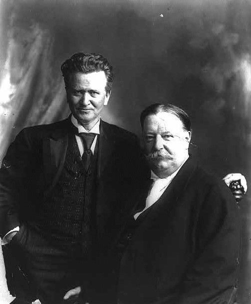 Robert La Follette (R-WI) and William Howard Taft, ca.1908