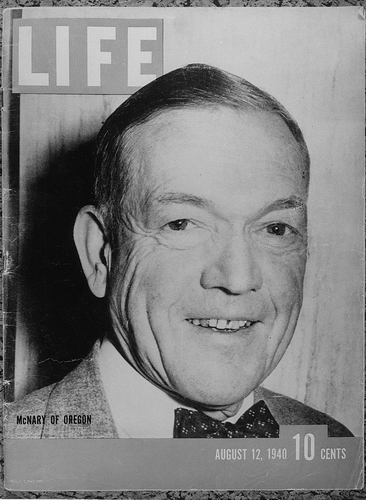 Photo of Charles McNary, Life Magazine