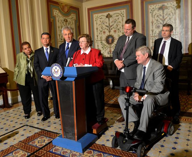 Barbara Mikulski (D-MD), Senate Appropriations Committee Chairwoman, Addresses the Media, May 22, 2013