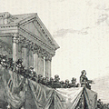 The Inauguration—Mr. Cleveland Delivering the Inaugural Address. (Acc. No. 38.00060.002)