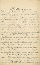 Isaac Bassett Manuscript Collection, Box 20, Folder F, p. 157 (Acc. No. 11.00018.000)