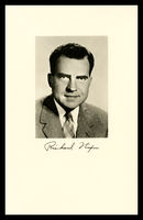 Portrait, Richard M. Nixon, 1957 Inaugural Ceremonies (Acc. No. 11.00037.001d)