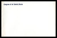 Envelope, 1957 Inaugural Ceremonies (Acc. No. 11.00037.001e)