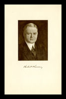 Portrait, Herbert C. Hoover, 1929 Inaugural Ceremonies (Acc. No. 11.00044.006b)