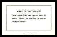 Insert, 1973 Inaugural Ceremonies (Acc. No. 11.00120.004)