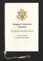 Official Program, 2025 Inaugural Ceremonies (Acc. No. 11.00141.011)