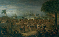 The Battle of Fort Moultrie (Acc. No. 33.00004.000)