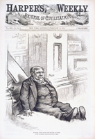 Ex-Judge David Davis (now Senator), at Home, after Wandering Abroad for Many a Year. (Acc. No. 38.00112.001)