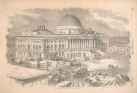 Present State of the Capitol at Washington. (Acc. No. 38.00137.002)
