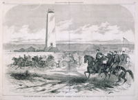 United States Artillery Drilling Near the Washington Monument, Washington, D.C. (Acc. No. 38.00143.001)
