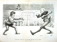 Uncle Sam: "Don't Let up, Little One, This Must Be to a Finish!"