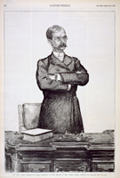Hon. John James Ingalls, of Kansas, President of the Senate of the United States. (Acc. No. 38.00217.001)