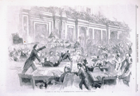 A Scene in the Hall of Representatives, Washington. (Acc. No. 38.00247.001)