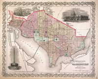 Georgetown and the City of Washington[,] the Capital of the United States of America. (Acc. No. 38.00294.001)