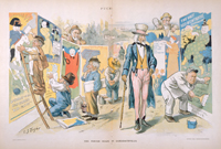The Poster Craze in Candidateville.