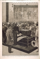 The Funeral of General Logan—Lying in State in the Rotunda of the Capitol.(Acc. No. 38.00387.001)