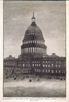 Washington, D.C.&mdash;The Dome of the Capitol Illuminated During a Session of Congress. (Acc. No. 38.00410.001)