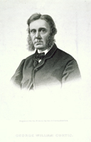 George William Curtis. (Acc. No. 38.00484.001)