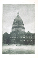 Illumination of the Capitol During a Night Session of Congress. (Acc. No. 38.00509.001)