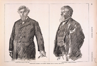 Representative Northern and Southern Senators. / Senator Frank Hiscock, of New York. / Senator James Z. George, of Mississippi. (Acc. No. 38.00545.001)