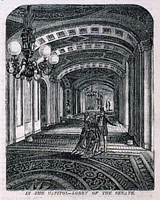 In the Capitol&acirc;&euro;&rdquo;Lobby of the Senate. (Acc. No. 38.00649.001c)