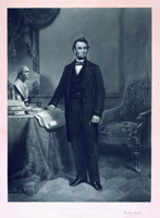 Abraham Lincoln. / President of the United States. (Acc. No. 38.00796.001)