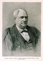Justice Samuel F. Miller, of Iowa, of the Supreme Court of the United States. (Acc. No. 38.00802.001)
