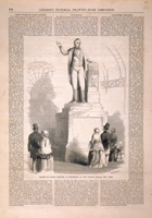 Statue of Daniel Webster, on Exhibition at the Crystal Palace, New York. (Acc. No. 38.00854.001)