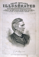 Gallery of Possible Presidential Candidates. / No. 7&mdash; Hon. Thomas F. Bayard, United States Senator from Delaware. (Acc. No. 38.00860.001)
