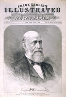 Gallery of Possible Presidential Candidates. / No. 8.&mdash; Hon. George F. Edmunds, United States Senator from Vermont. (Acc. No. 38.00863.001)