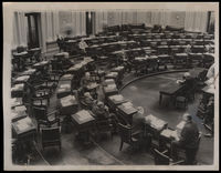 Senate Seats Empty During Hopkins' Debate (Acc. No. 38.01235.001)