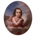 Portrait of a Child with Moth (probably Kate Bennitt) (Acc. No. 31.00018.000)