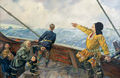 Leiv Eiriksson Discovers America A.D. 1000 (Acc. No. 33.00009.000)