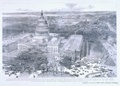 Washington, D. C.—The New National Administration—The Inauguration of President Rutherford B. Hayes, March 5th, 1877—The Ceremony on the East Portico of the Capitol, with Bird's-Eye View of Washington City. (Acc. No. 38.00097.001)