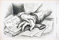 A Truce—Not a Compromise, but a Chance for High-Toned Gentlemen to Retire Gracefully from Their Very Civil Declarations of War. (Acc. No. 38.00118.001)