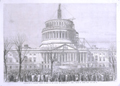 Inauguration of President Lincoln, in Front of the Capitol, at Washington, D. C. (Acc. No. 38.00151.001)