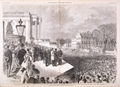 The Inauguration of Ulysses S. Grant as President of the United States, March 4th, 1869—Chief Justice Chase Administering the Oath of Office—The Scene on and near the East Portico of the Capitol, Washington, D. C. (Acc. No. 28.00152.001)