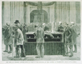 The Body of Charles Sumner Lying in State in the Rotunda of the Capitol at Washington. (Acc. No. 38.00225.001b