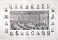 The United States Senate Chamber, with Portraits of Some of the Members (Acc. No. 38.00242.002)