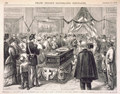 Washington, D.C.—The Body of the Late Vice-President Henry Wilson Lying in State in the Rotunda of the Capitol, Thursday, November 25th. (Acc. No. 38.00288.002a)