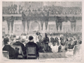 Washington, D.C.—Funeral Service over the Remains of the Late Vice-President Henry Wilson, in the United States Chamber, Friday, November 26th. (Acc. No. 38.00288.002b)