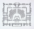Plan of the Senate Chamber. (Acc. No. 38.00556.001)