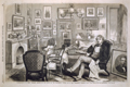 Washington, D. C.&mdash;Hon. Charles Sumner in His Study, at His Residence, Corner of H and Fifteenth Streets. (Acc. No. 38.00965.001)