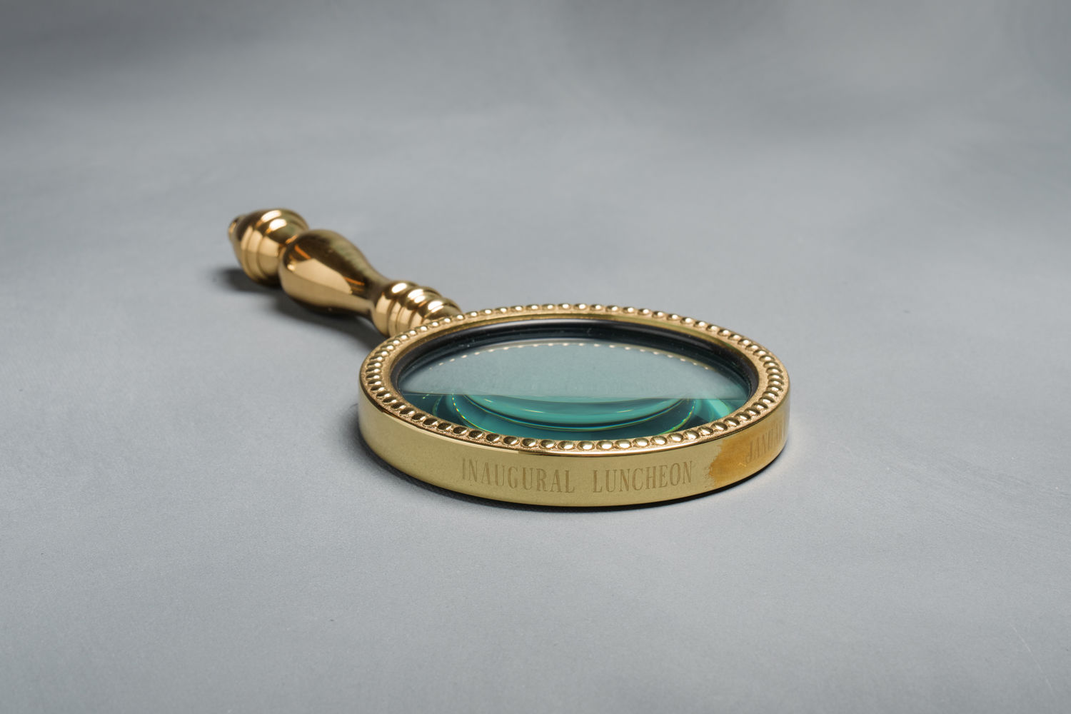 Magnifying Glass, 1997 Inaugural Luncheon (Acc. No. 11.00042.057)