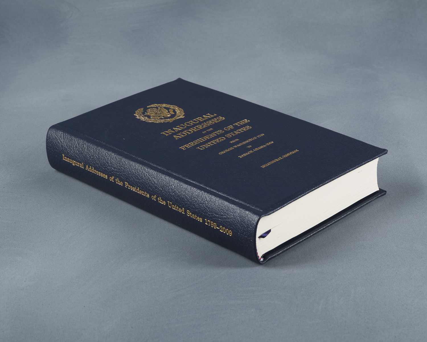 Inaugural Addresses of the Presidents of the United States from George Washington 1789 to Barack Obama 2009, 2009 Inaugural Luncheon (Acc. No. 11.00102.044)