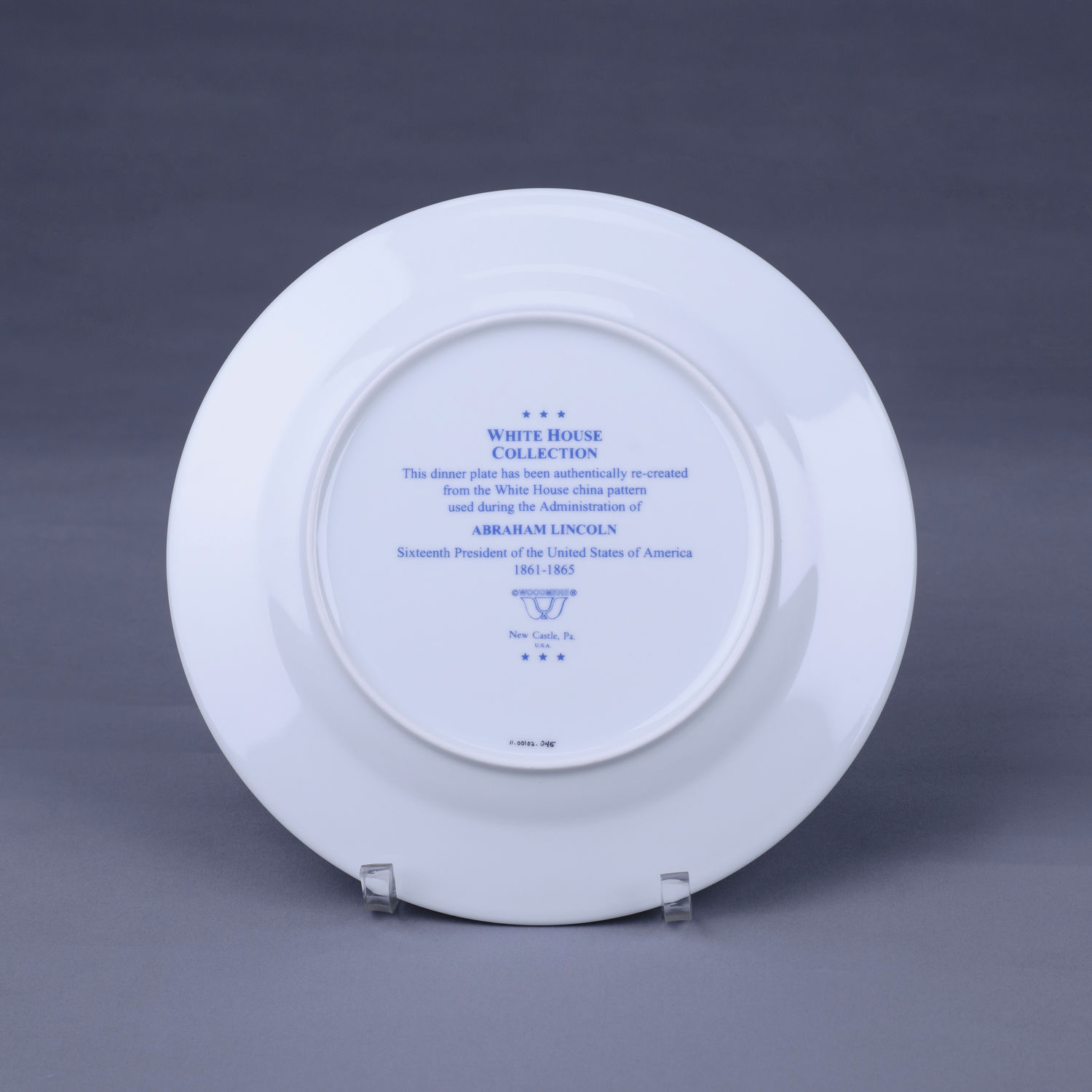 Charger, 2009 Inaugural Luncheon (Acc. No. 11.00102.045)