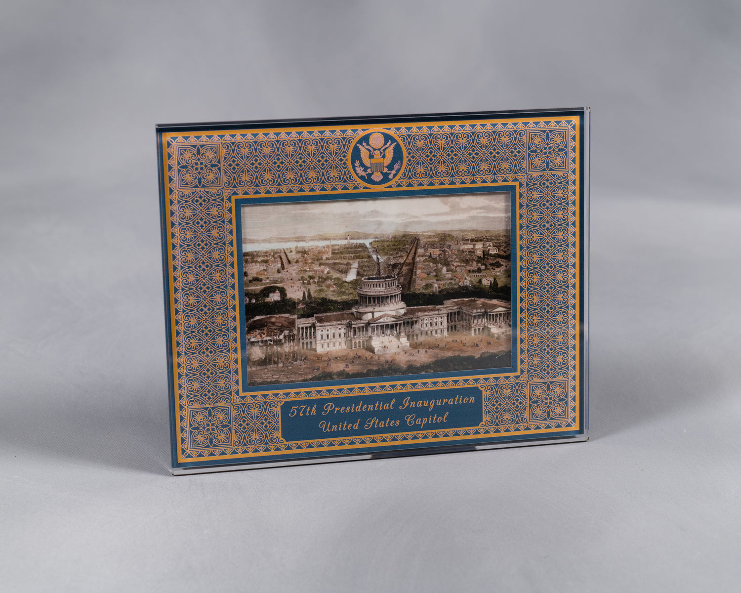 Picture Frame, 2013 Inaugural Luncheon (Acc. No. 11.00112.044a-d)